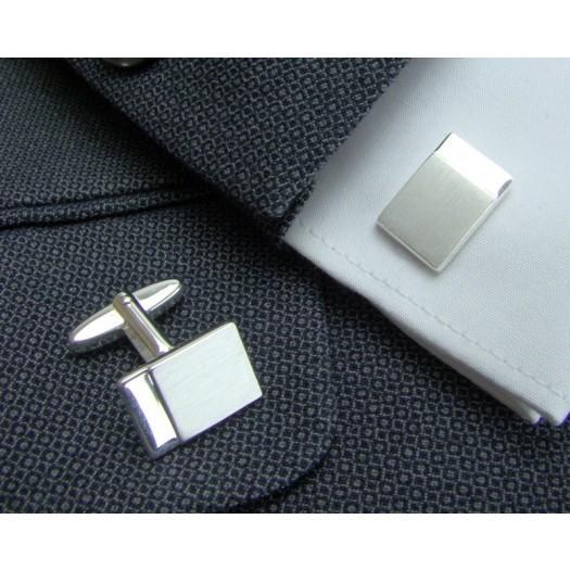 Zilveren Manchetknopen Element - Sterling Zilver