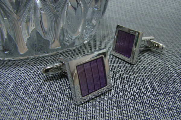 Manchetknopen Boston Paars (mauve)