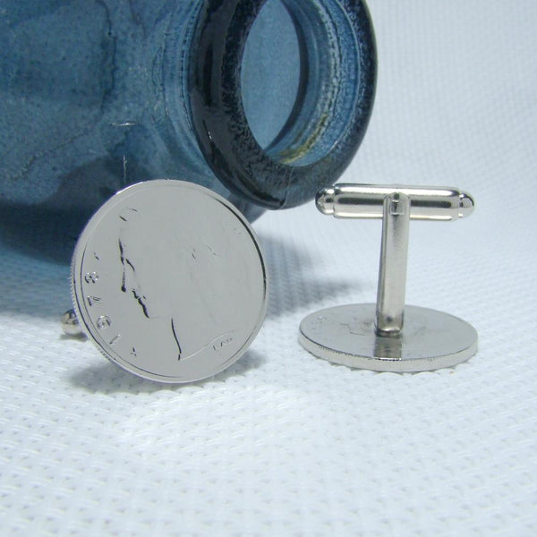 Manchetknopen Belgie 1 Frank 1978