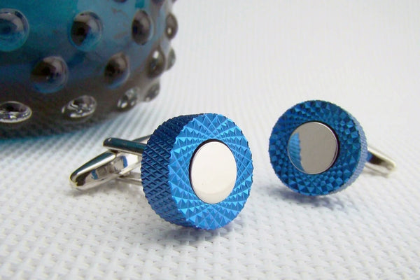 Manchetknopen Fancy Blauw