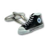 Manchetknopen All Star sneakers in zwart en wit