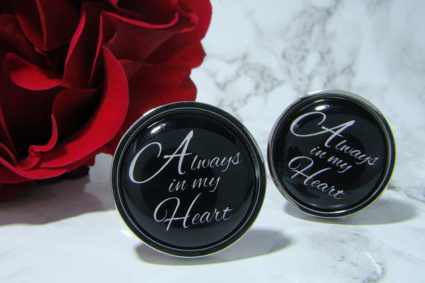 Manchetknopen Always in my Heart