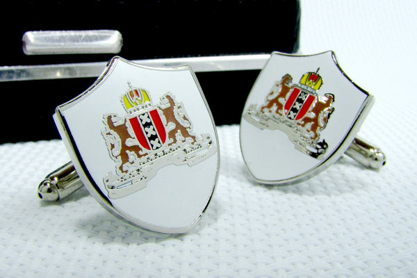 Manchetknopen Stadswapen Amsterdam