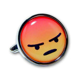Manchetknopen Smiley Angry