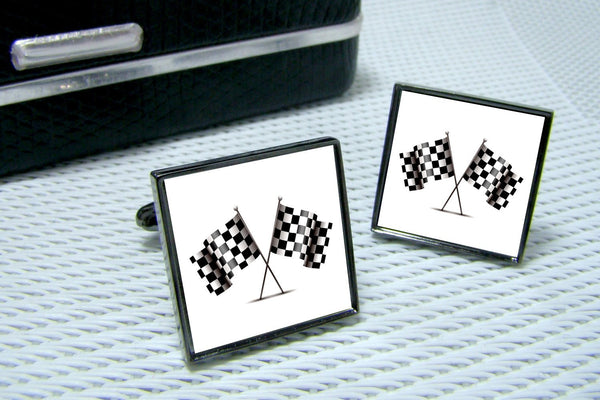 Manchetknopen Finish Vlaggen