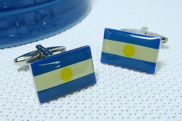 Manchetknopen Vlag Argentinie