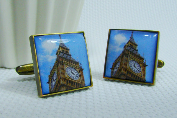 Manchetknopen Big Ben Londen Engeland