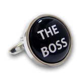 Manchetknopen The Boss Zwart