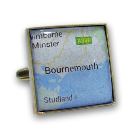 Manchetknopen Google Maps Bournemouth