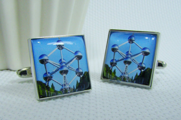 Manchetknopen Brussel Atomium België