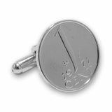 Manchetknopen gemaakt van 1 cent 1971