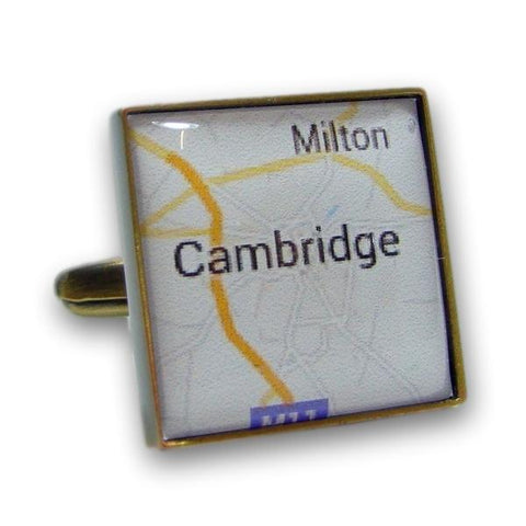 Manchetknopen Google Maps Cambridge