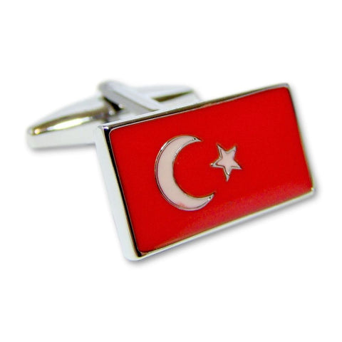 Manchetknopen Vlag Turkije