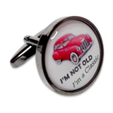 Manchetknopen I'm not old - I'm Classic Red Car