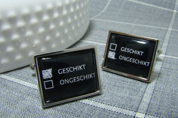 Manchetknopen Geschikt Ongeschikt