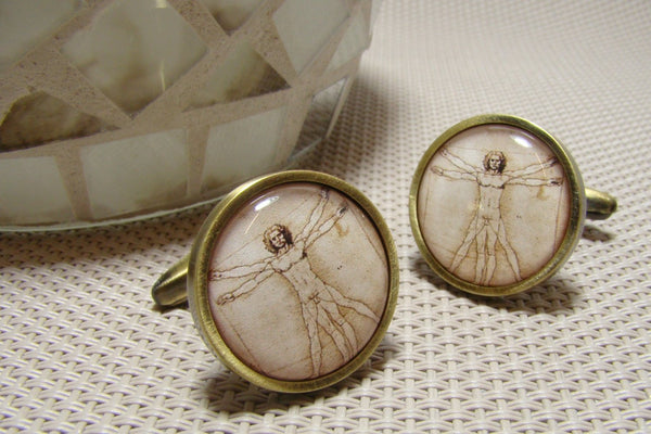 Manchetknopen Da Vinci