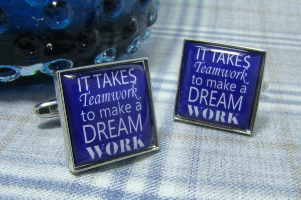 Manchetknopen Team Work - Dream Work