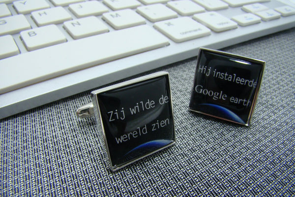 Manchetknopen Google Earth