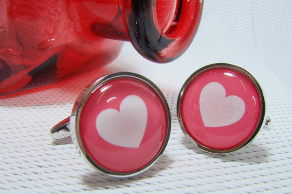 Manchetknopen Emoticon Love