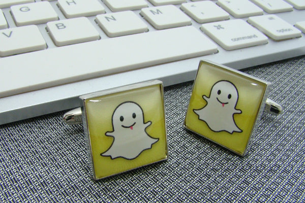 Manchetknopen Snapchat
