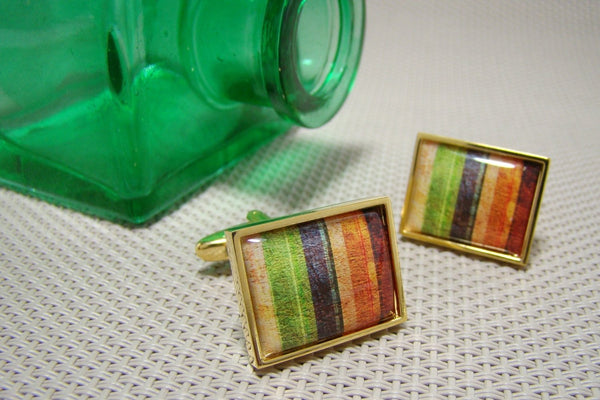 Manchetknopen Vintage Paper