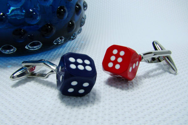 Manchetknopen Dobbelstenen