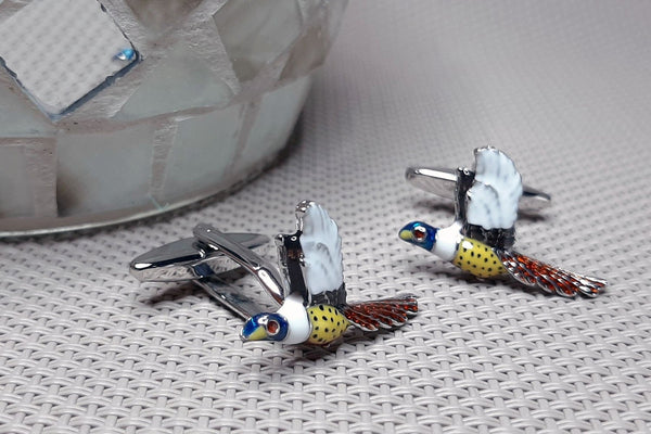 Manchetknopen Fazant