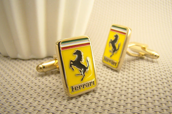 Manchetknopen Ferrari Logo