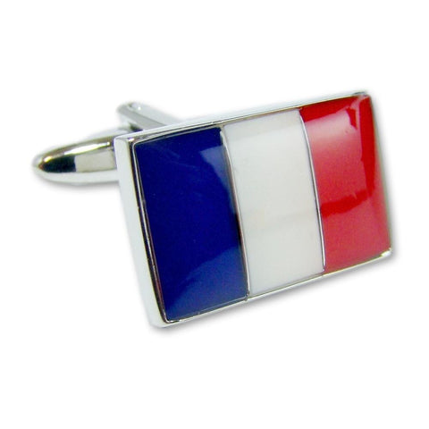 Manchetknopen Vlag Frankrijk