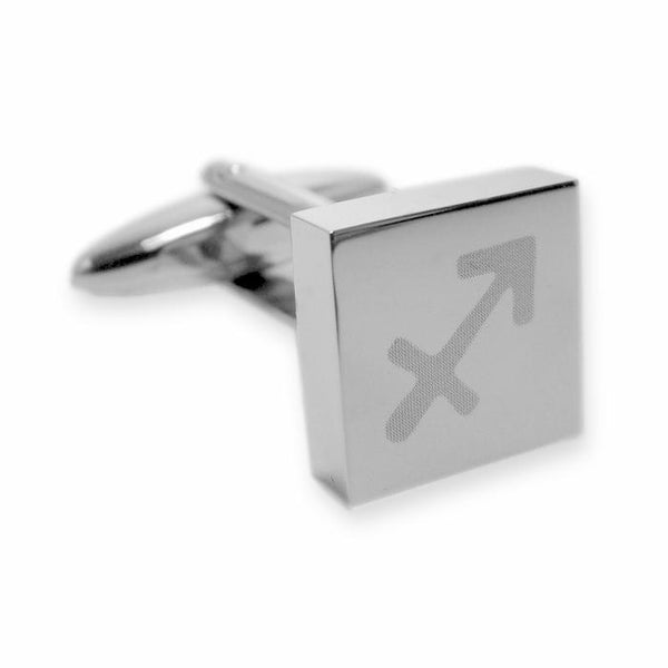 Manchetknoop Horoscoop Boogschutter Gravure (PER STUK)