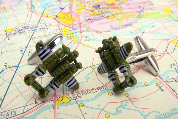 Manchetknopen P38 Lightning Aircraft