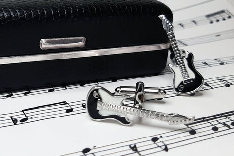 Manchetknopen Gitaar