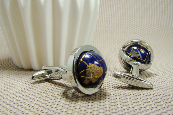 Manchetknopen Globe