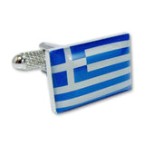 Manchetknopen Vlag Griekenland