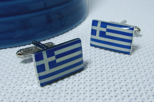 Manchetknopen Vlag Griekenland