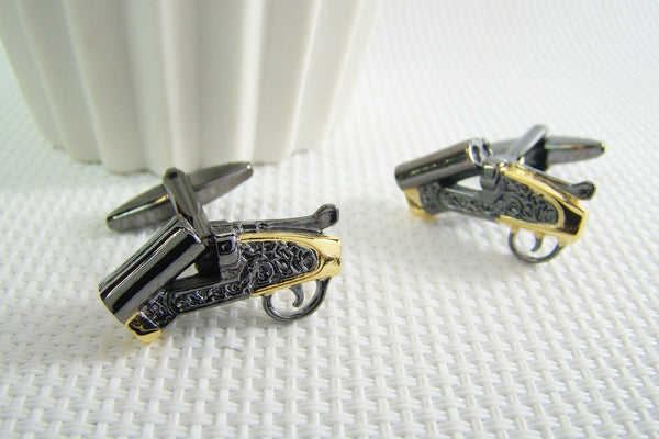 Manchetknopen Geweer