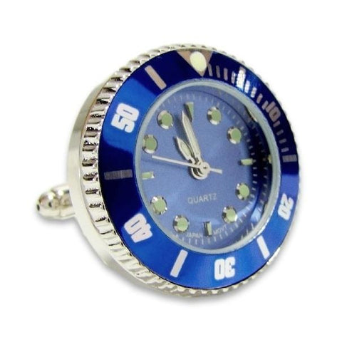 blauw horloge