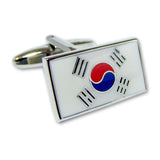 Manchetknopen Vlag Zuid-Korea