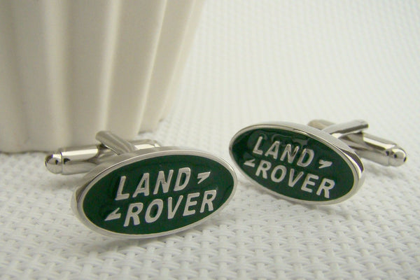 Manchetknopen Landrover Logo