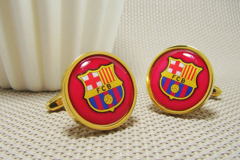 Manchetknopen Logo FC Barcelona