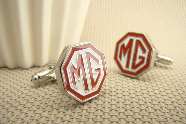 Manchetknopen MG Logo