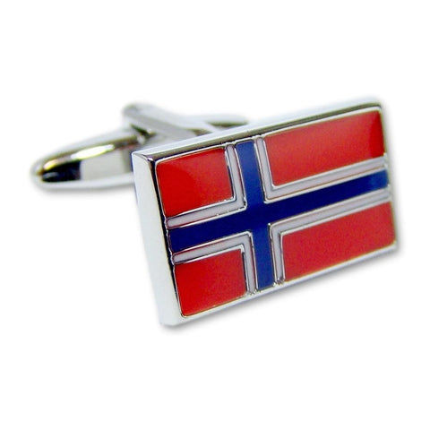 Manchetknopen Vlag Noorwegen