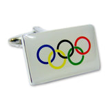 Manchetknopen Vlag Olympische Spelen