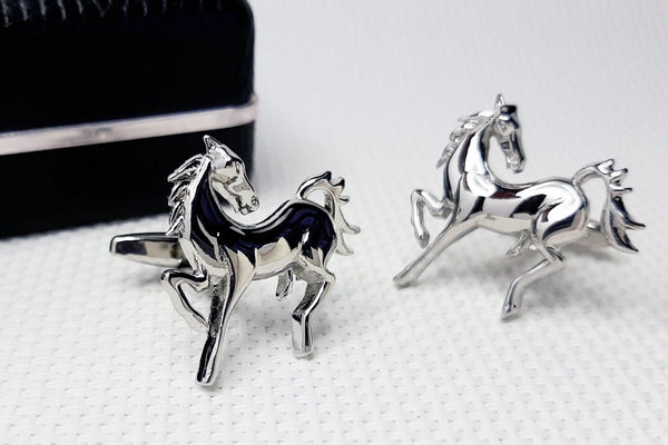 Manchetknopen Paard