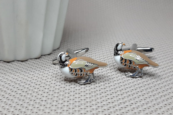 Manchetknopen Patrijs