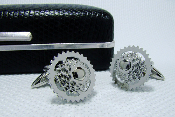 Manchetknopen Fiets Pignon (bewegend)