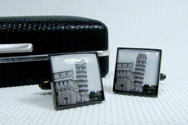 Manchetknopen Toren van Pisa