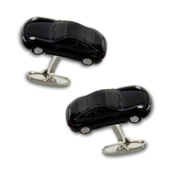 Manchetknopen Porsche Zwart