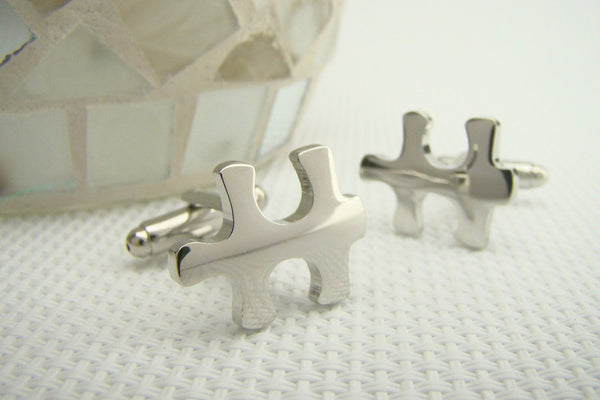 Manchetknopen Puzzelstukje