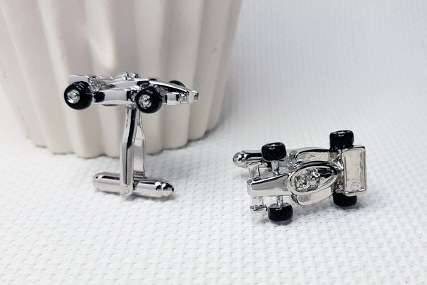 Manchetknopen Racewagen